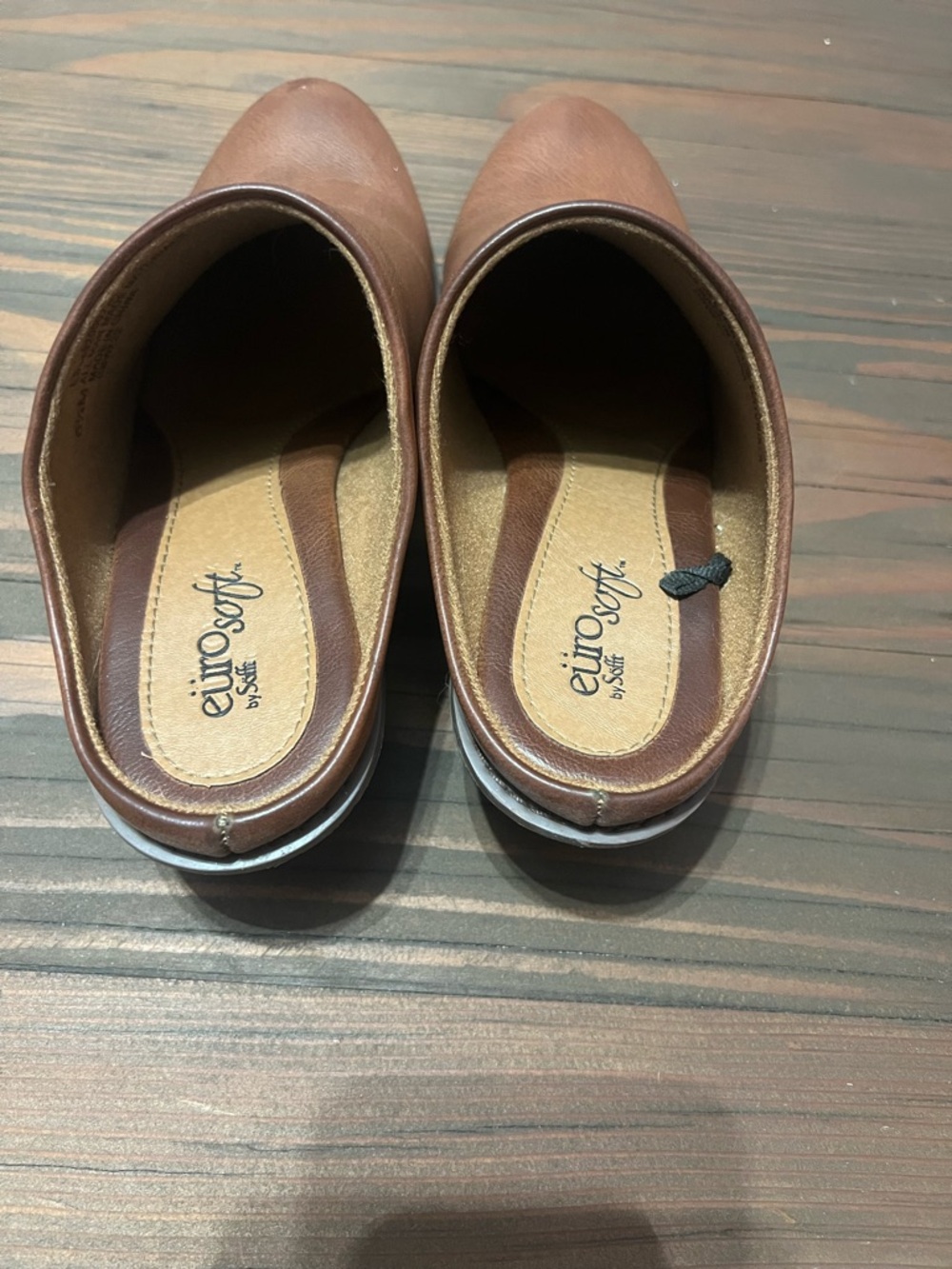 Brown Leather Flats